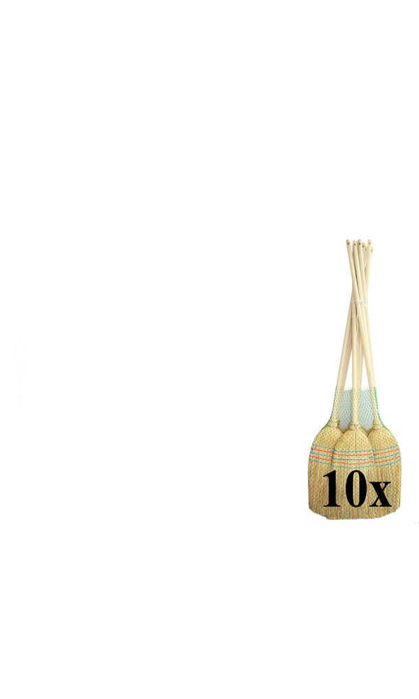 Topolino broom with protective net 10 brooms